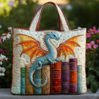 Sac matelassé dragon gardien des livres – Pour les Amants des Livres