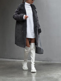Vivian | Manteau d'hiver en peluche à coupe confortable pour femme