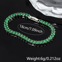 Bracelet Pierres d'Émeraude