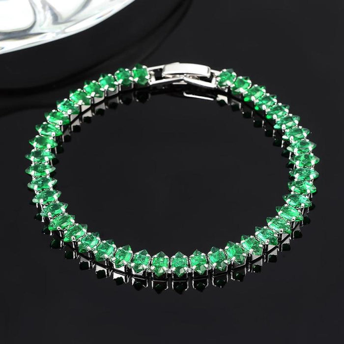 Bracelet Pierres d'Émeraude