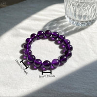 Bracelet Valeria en Perles Violettes