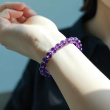Bracelet Valeria en Perles Violettes