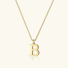 Collier en Or avec Lettre Initiale