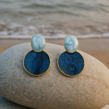 Boucles d'oreilles Ciel et Fond de Mer