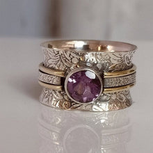 Bague de méditation en cristal de Bohême