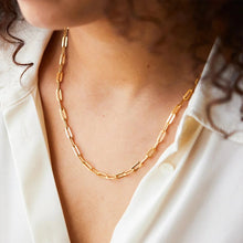 Collier en or avec chaîne classique