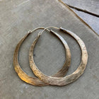 Boucles d'oreilles créoles vintage