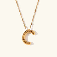 Collier en Or avec Initiale Balloon