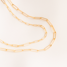 Collier en or avec chaîne classique