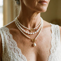 Collier élégant en perles