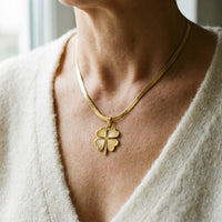 Collier Or Trèfle