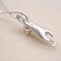 Collier amusant en argent sterling