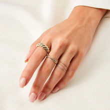 Bague Croissant en Or | Or