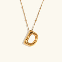 Collier en Or avec Initiale Balloon