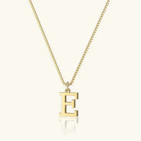 Collier en Or avec Lettre Initiale
