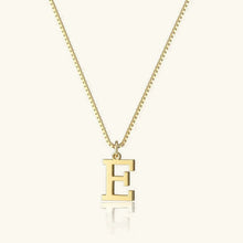 Collier en Or avec Lettre Initiale