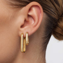 Boucles d'oreilles Anneau Icône | Or