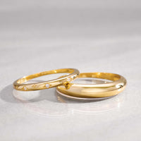 Bague Dôme Élégante | Or