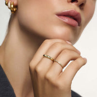 Bague Dôme Élégante | Or