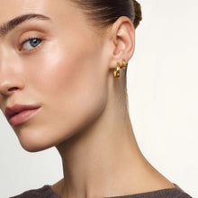 Boucles d'oreilles en anneau Gia | Or