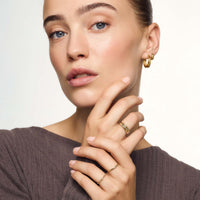 Boucles d'oreilles Argolla Gia | Or