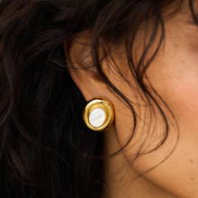 Boucles d'oreilles Perle Giselle | Or