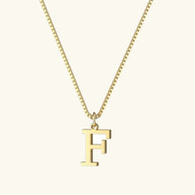 Collier en Or avec Lettre Initiale