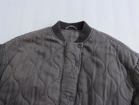 Swara | Veste Bomber Grise Coupe Ample et Tendance pour Femme