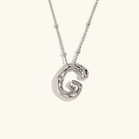 Collier en Or avec Initiale Balloon