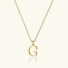 Collier en Or avec Lettre Initiale