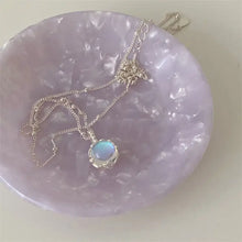 Collier avec pierre de lune pleine