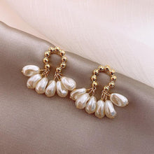 Boucles d'oreilles avec perles baroques