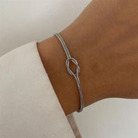 Bracelet Nœud de Connexion – Union et Élégance