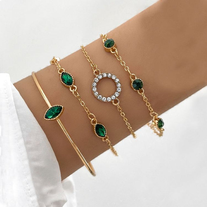 Ensemble de Bracelets Dorés Célestes