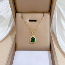 Ensemble de Bijoux Émeraude Aurora