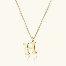 Collier en Or avec Lettre Initiale