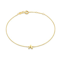 Bracelet d'Élégance avec Initiale