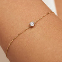 Bracelet Diamant de Pierre | Or Blanc