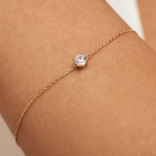Bracelet Cléa Pierre Moissanite | Or