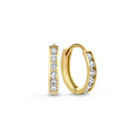 Ensemble de Boucles d'Oreilles Pierres Célestes | Or