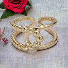 Bague Vitoria - Or et Argent (Ajustable)