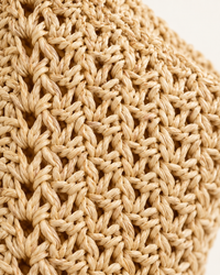 Sac fourre-tout en paille pour femme