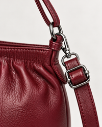 Sac À Main Décontracté Plissé Seau Cuir Souple