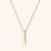 Collier en Or avec Lettre Initiale