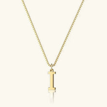 Collier en Or avec Lettre Initiale