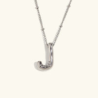 Collier en Or avec Initiale Balloon