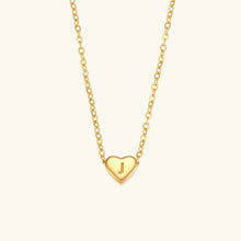Collier en Or avec Initiale en Cœur