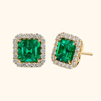 Boucles d'Oreilles Camélia en Or Élégant