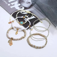 Ensemble de bracelets Hamsa