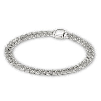 Bracelet Cubain avec Pavé | Or